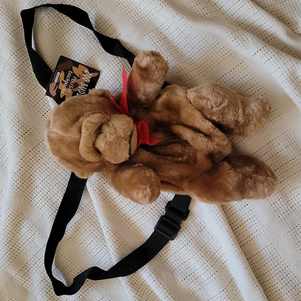 Zoo Buddies Monkey Plush Backpack